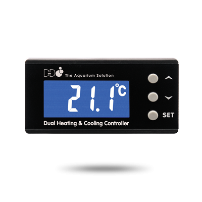 EU Plug Aquarium Thermometer Temperature Digital Controller Dual Probe Heating 